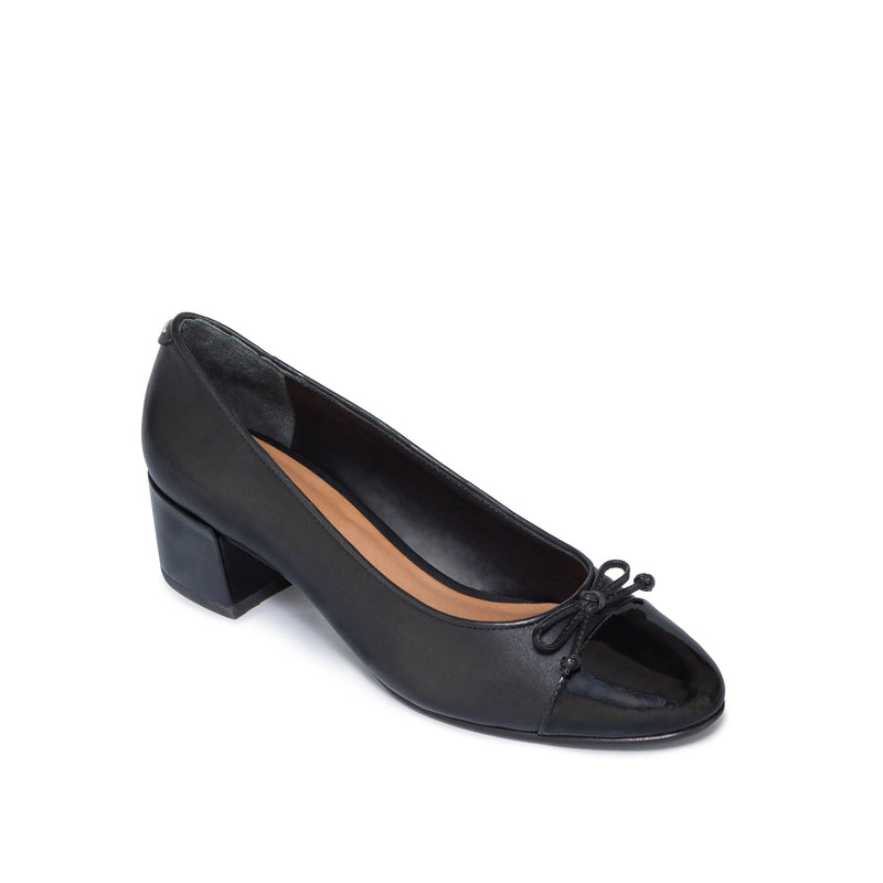 Tacones Bernardo Marisol Ballerina Mujer Negras | ZNA679TO