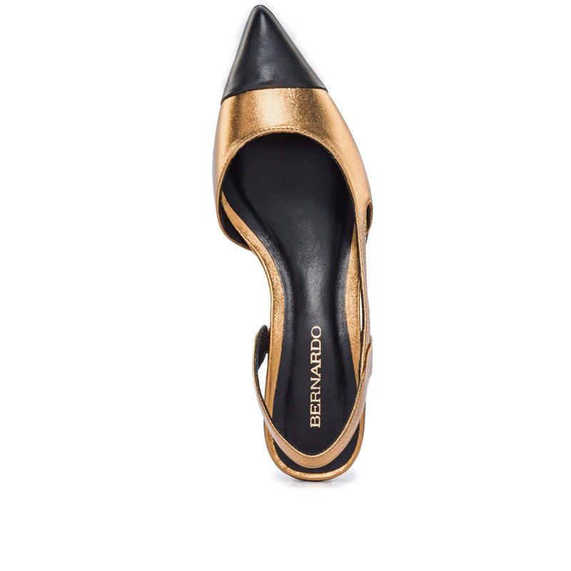 Tacones Bernardo Monroe Mujer Marrones Oscuro Negras | ECD2821GK