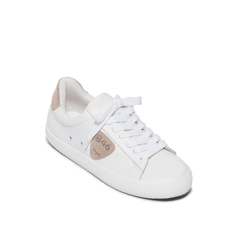 Zapatillas Bernardo Tatum Mujer Blancas Beige | YNG8819BC
