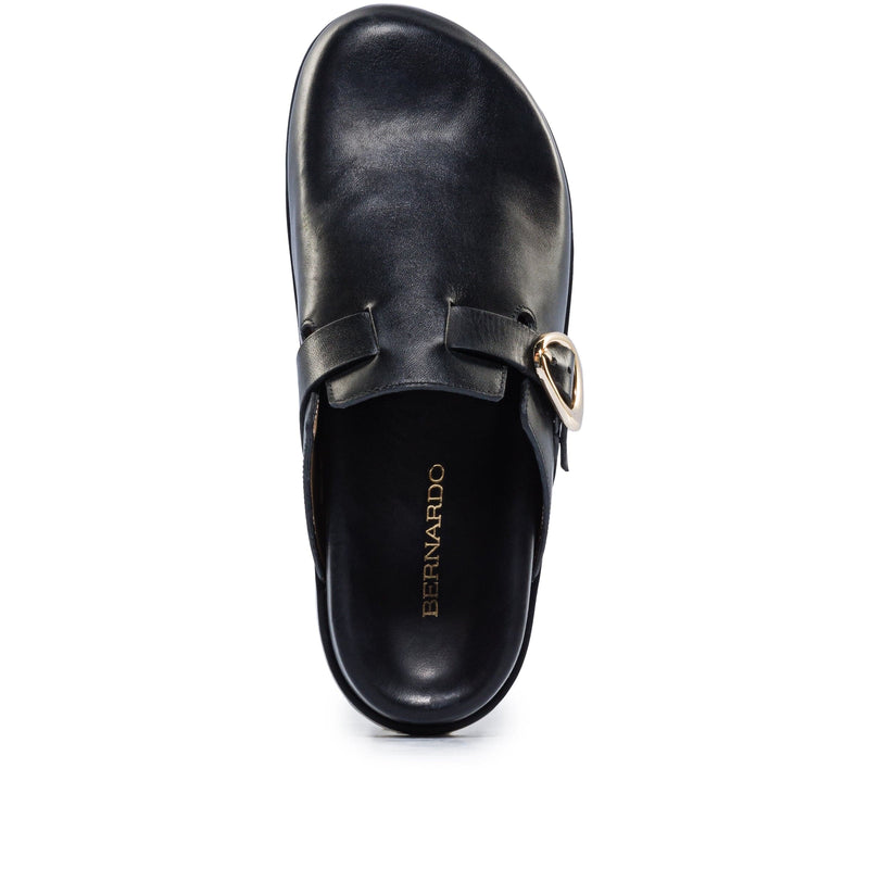 Zuecos Bernardo Easton Slip On Mujer Negras | GYC8694MB